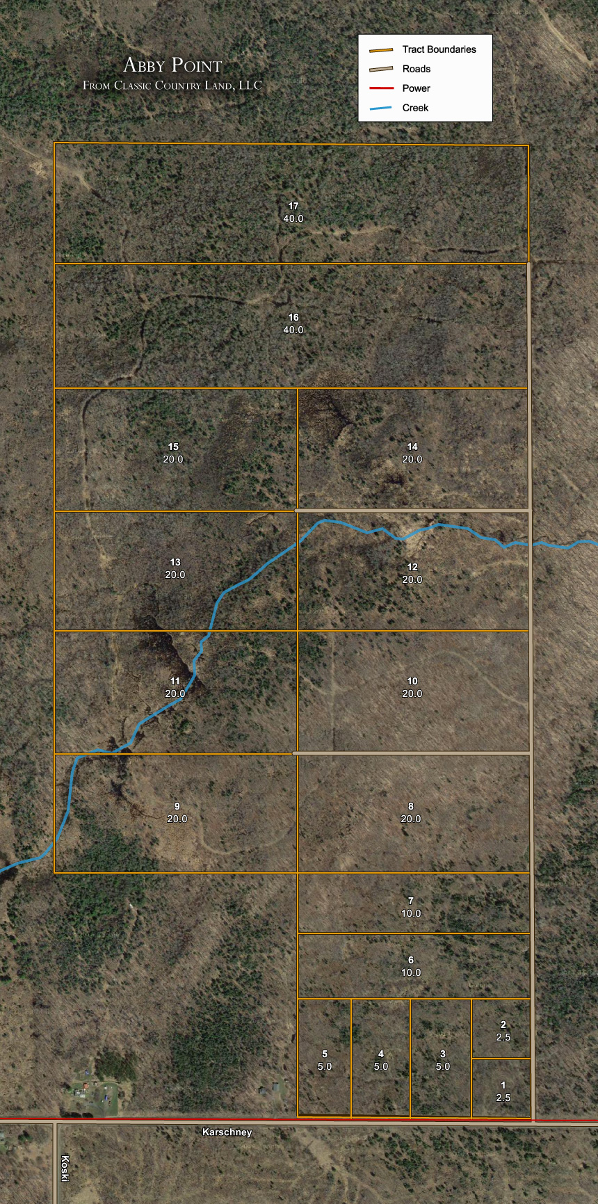 Abby Point satellite plat map