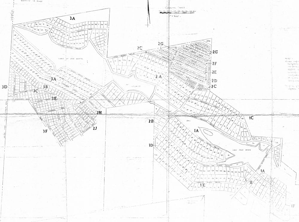 Mohave County satellite plat map