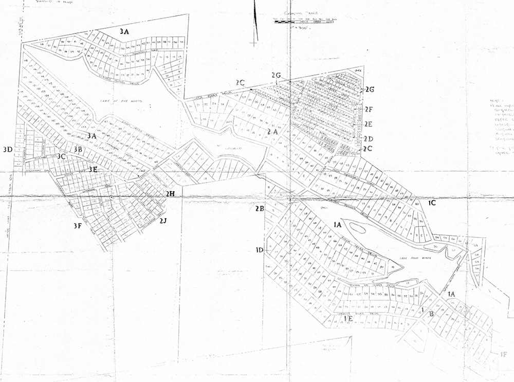 Rogue Creek satellite plat map