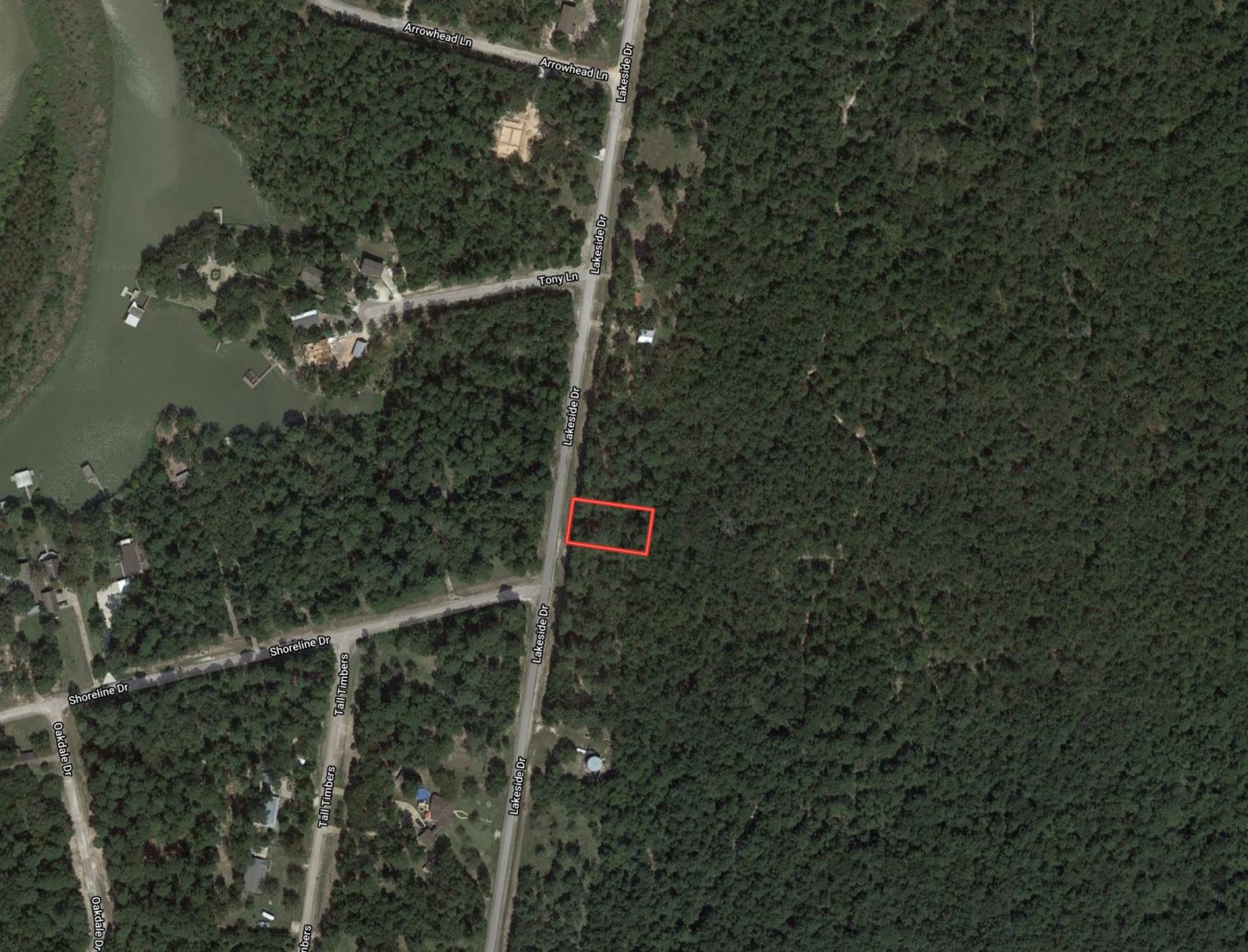 Lakeside Village II satellite plat map