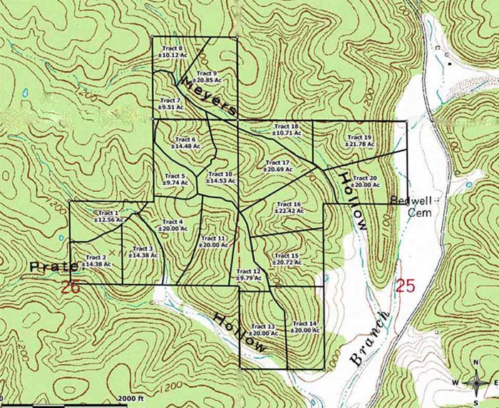 Deer Valley topographic plat map