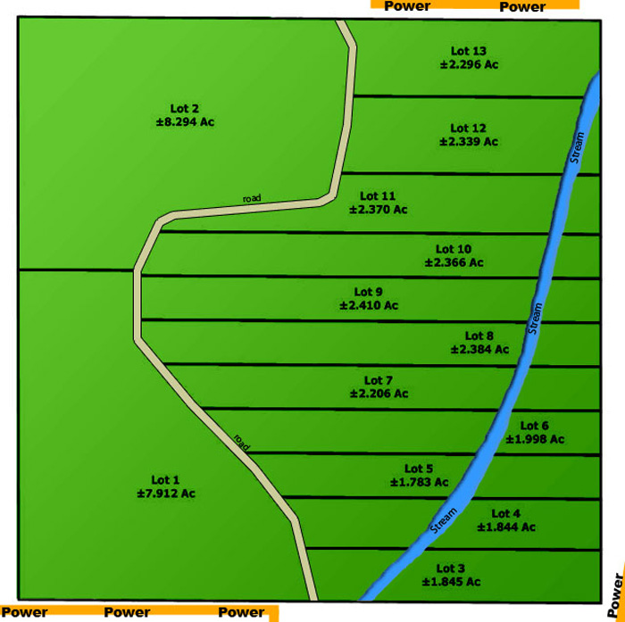 Pushmataha satellite plat map